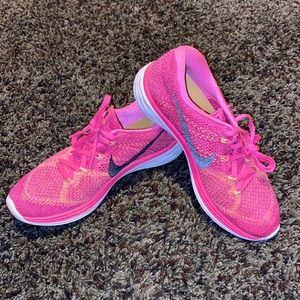 Nike Flyknit Lunar 3 size 8.5 running shoe